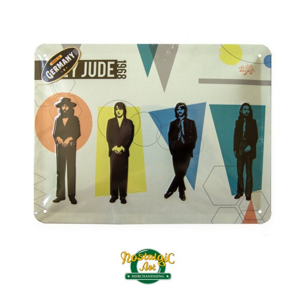 Nostalgic Art - Метална табела "Hey Jude" на The Beatles 1